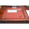 Dacasso Rustic Brown Leather Side-Rail Desk Pad/Desk Protector, 25.5" x 17.25" PR-3202 - alternate 4
